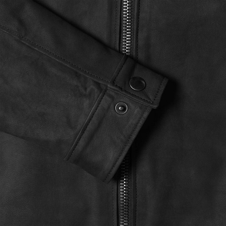 Racer Jacket | Black Matte - Rare Leather
