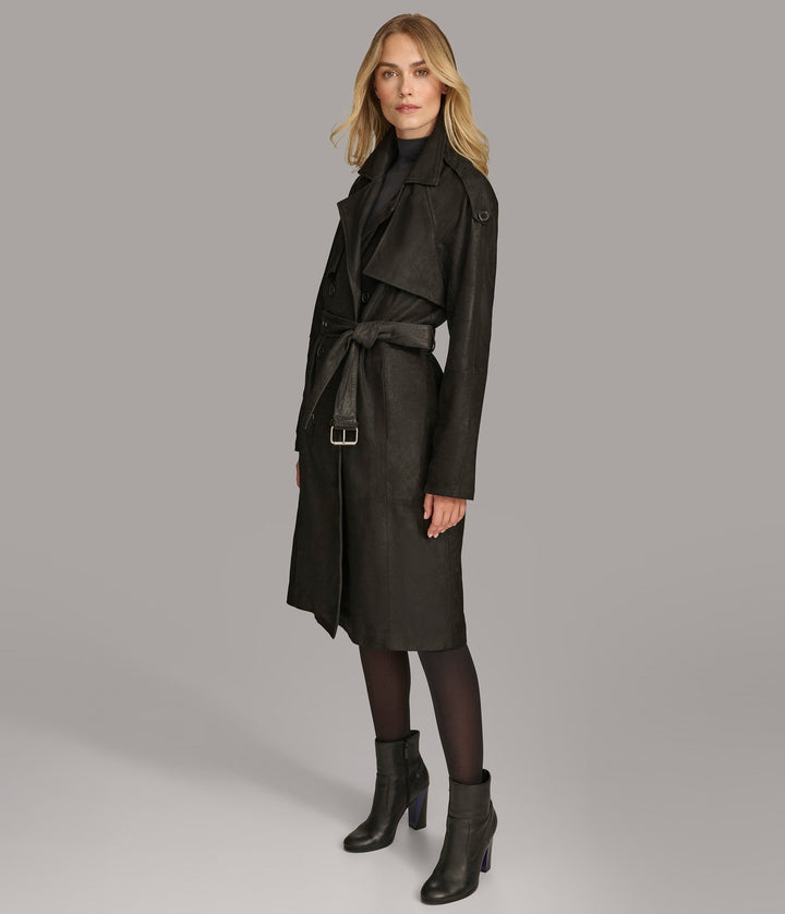Rayna Trench Coat - Rare Leather