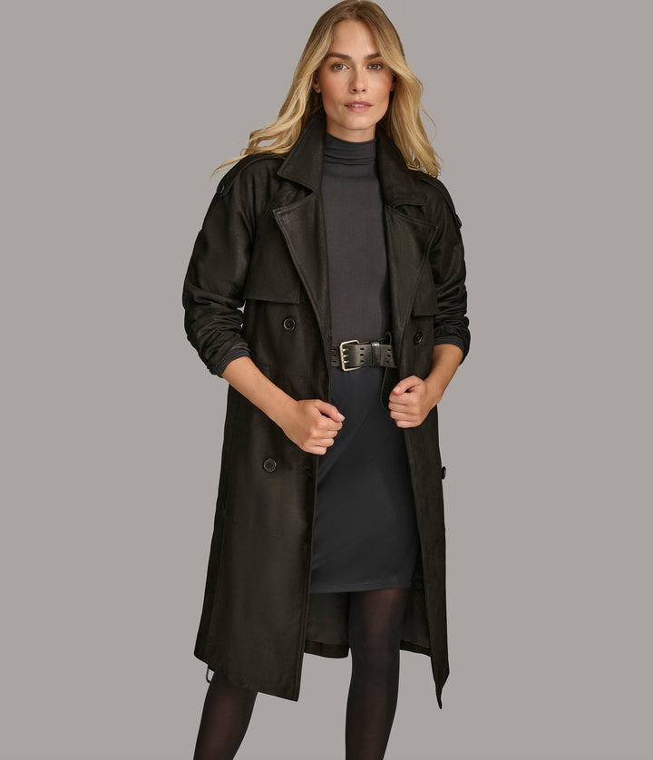 Rayna Trench Coat - Rare Leather