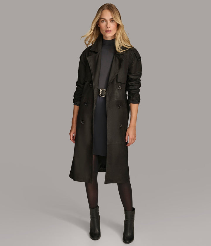 Rayna Trench Coat - Rare Leather