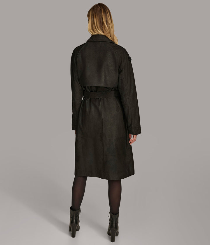 Rayna Trench Coat - Rare Leather