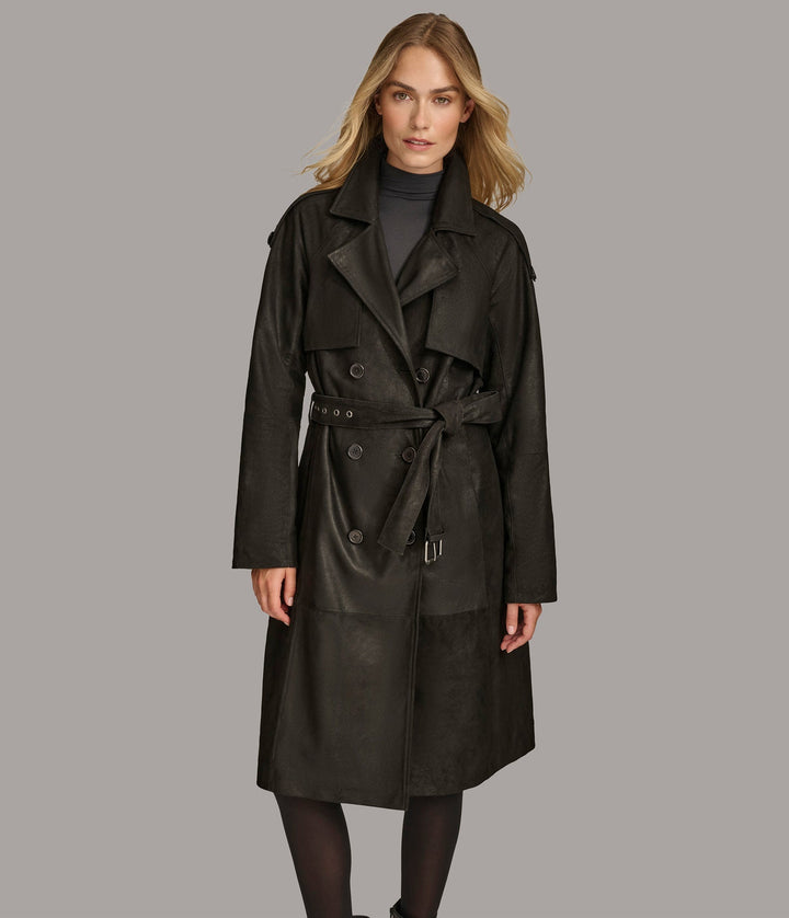 Rayna Trench Coat - Rare Leather