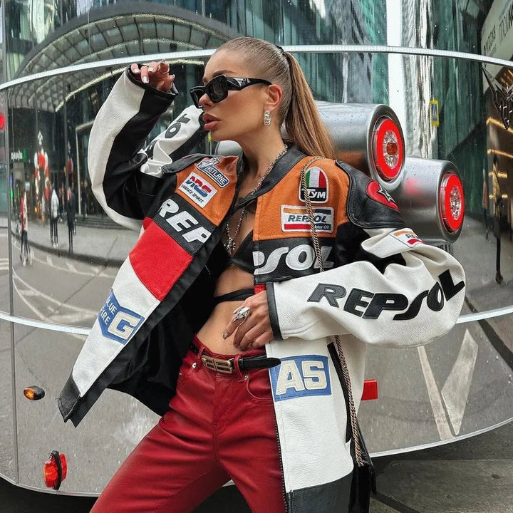Repsol Leather Jacket - Rare Leather Order Now !!