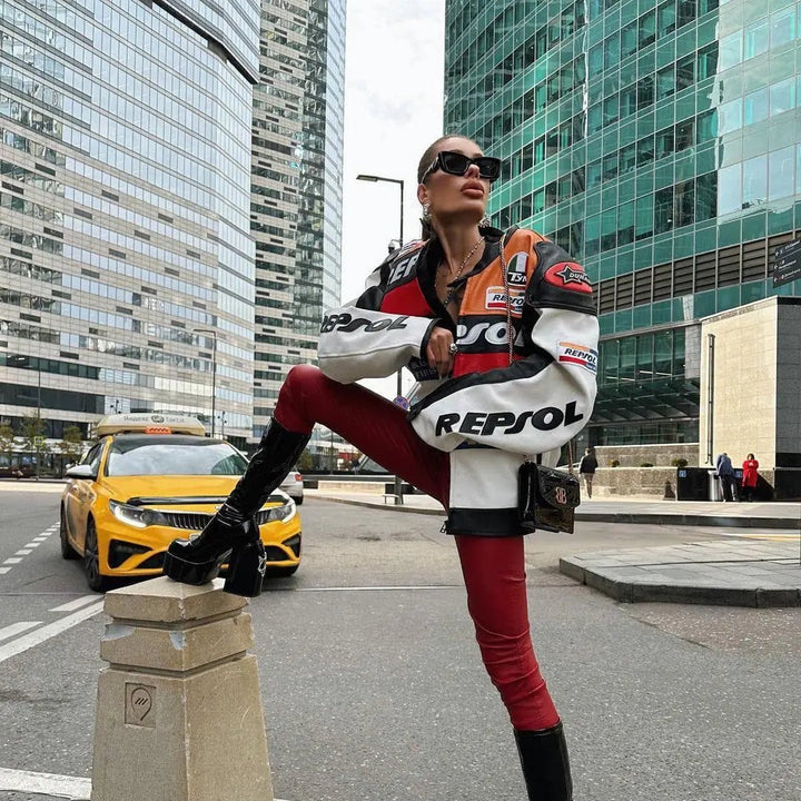 Repsol Leather Jacket - Rare Leather Order Now !!