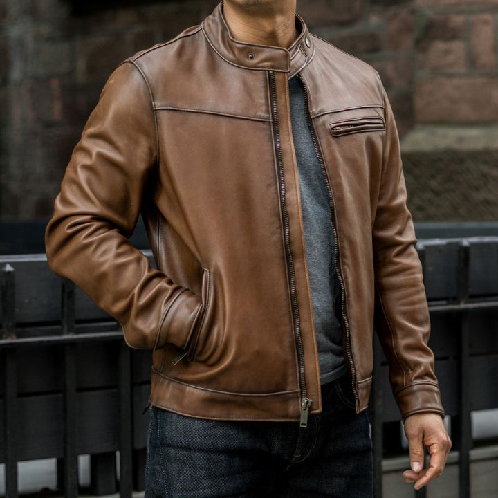 Roadster Jacket | Walnut - Rare Leather