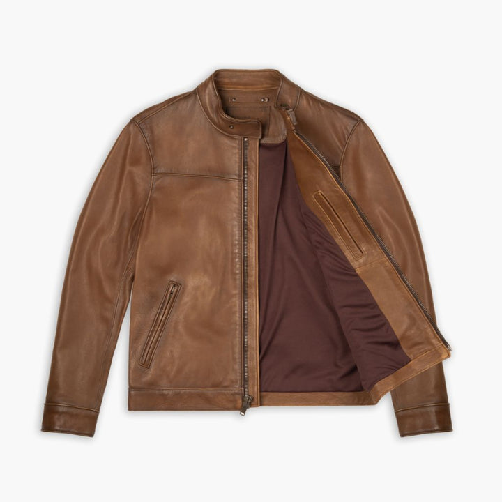 Roadster Jacket | Walnut - Rare Leather