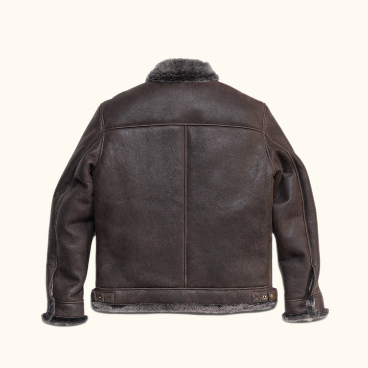 Shearling Leather Bomber Jacket - Rare Leather