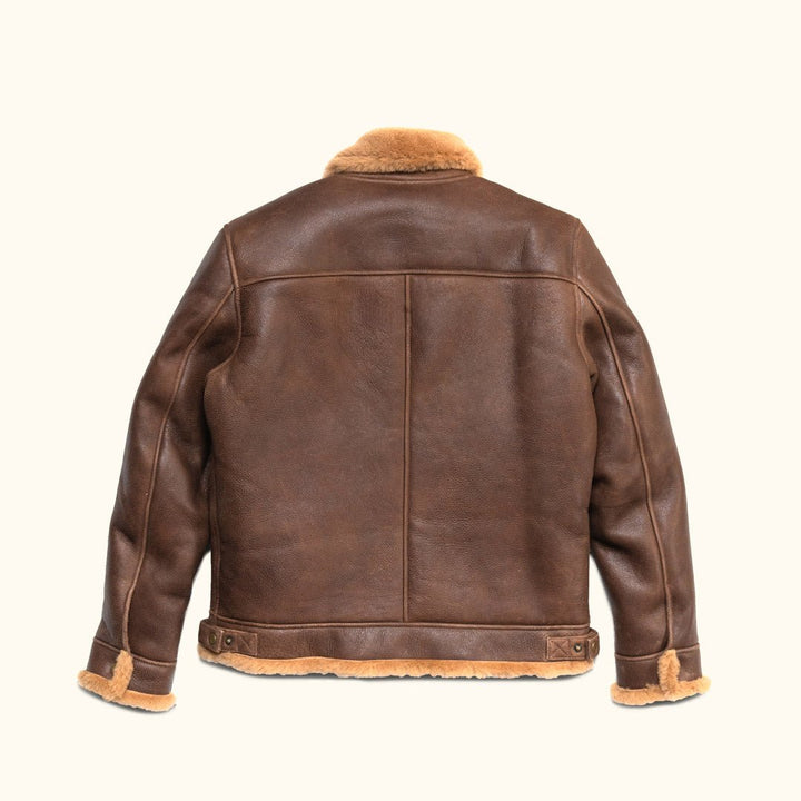 Shearling Leather Bomber Jacket - Rare Leather