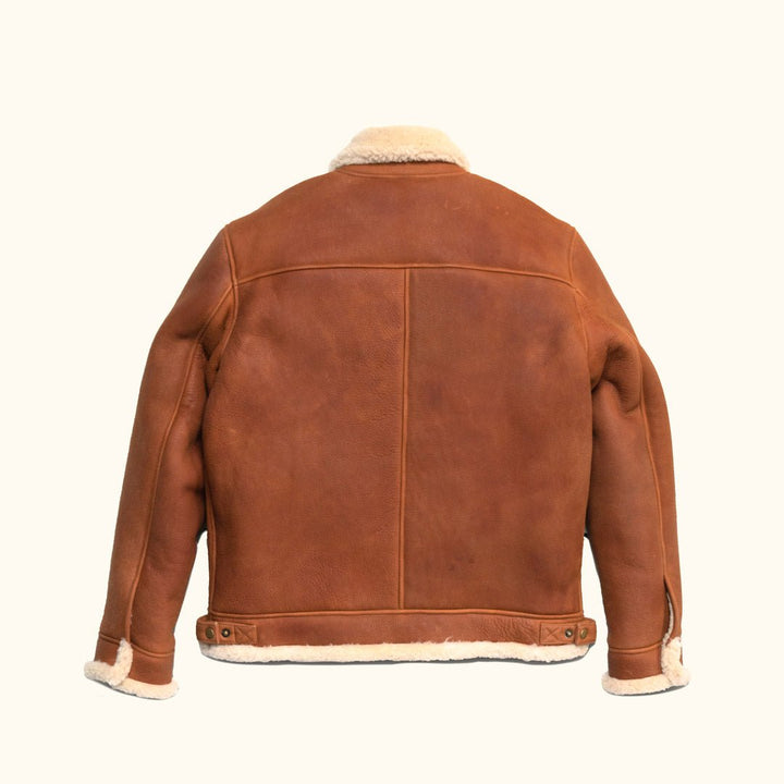 Shearling Leather Bomber Jacket - Rare Leather
