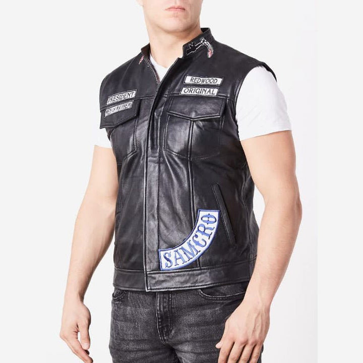 Sons Of Anarchy Vest - Rare Leather