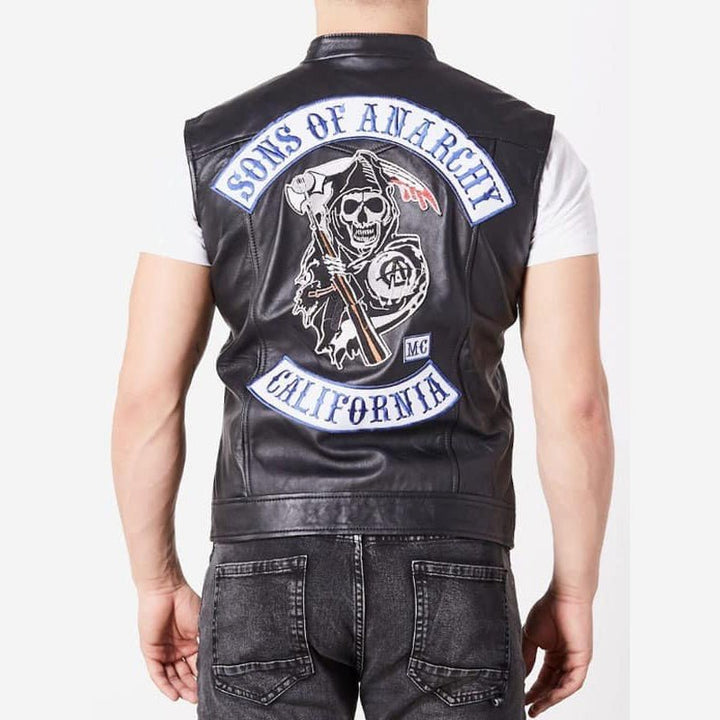 Sons Of Anarchy Vest - Rare Leather