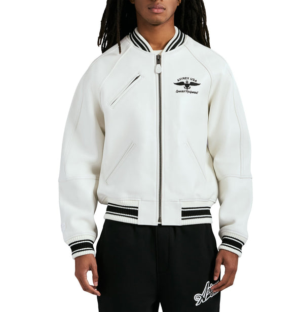 STADIUM JACKET - Rare Leather