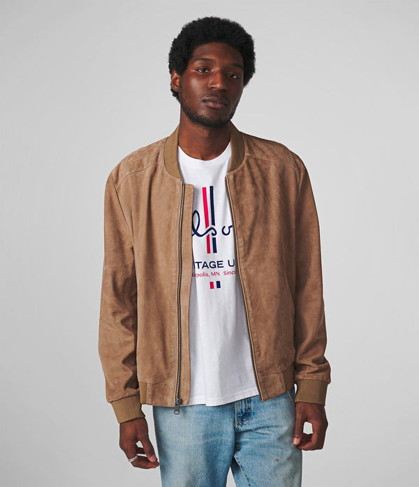 Stratton Bomber Jacket - Rare Leather