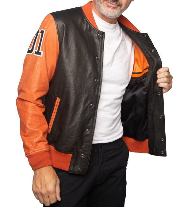 The Dukes Of Hazzard General Lee Leather Jacket - Rare Leather