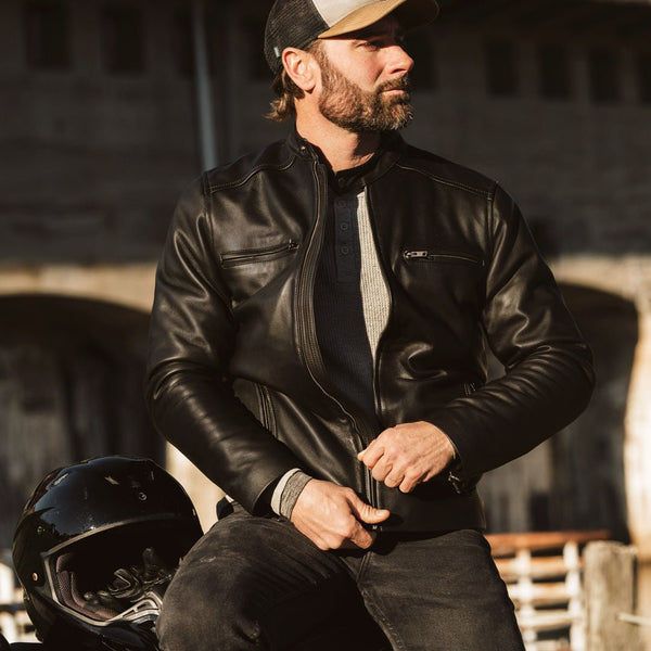 Thompson Leather Moto Jacket - Rare Leather