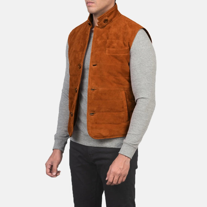 Tony Brown Suede Vest - Rare Leather