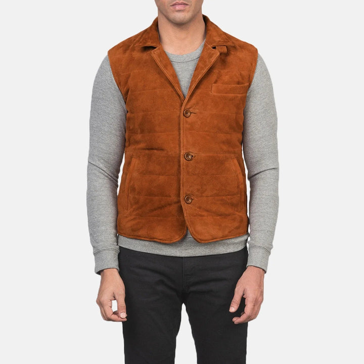 Tony Brown Suede Vest - Rare Leather