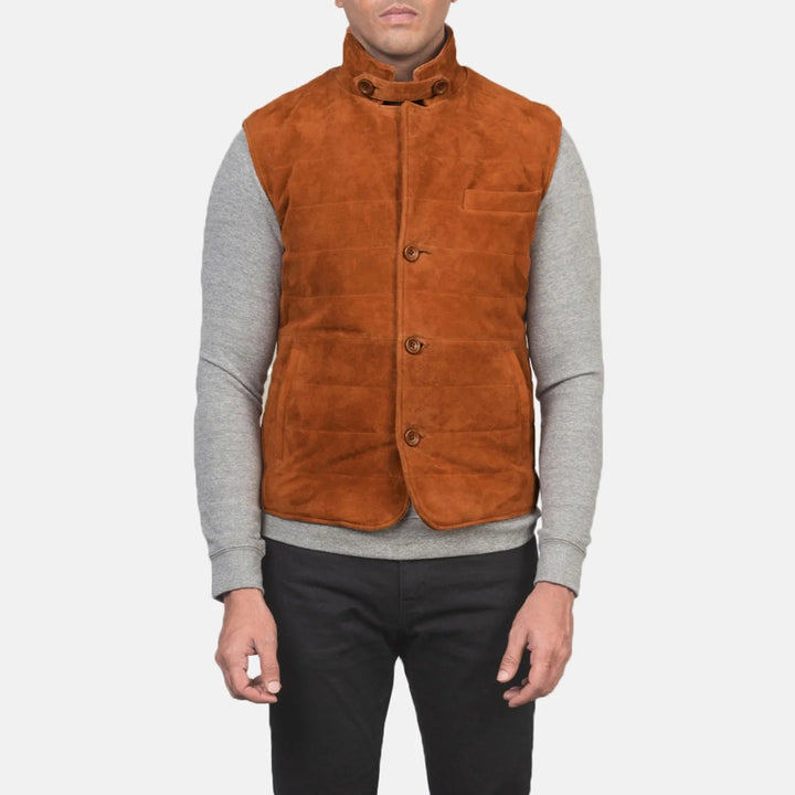 Tony Brown Suede Vest - Rare Leather