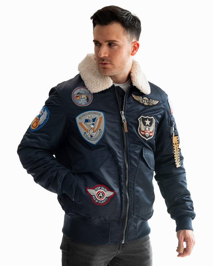 TOP GUN CORONADO NYLON JACKET - Rare Leather