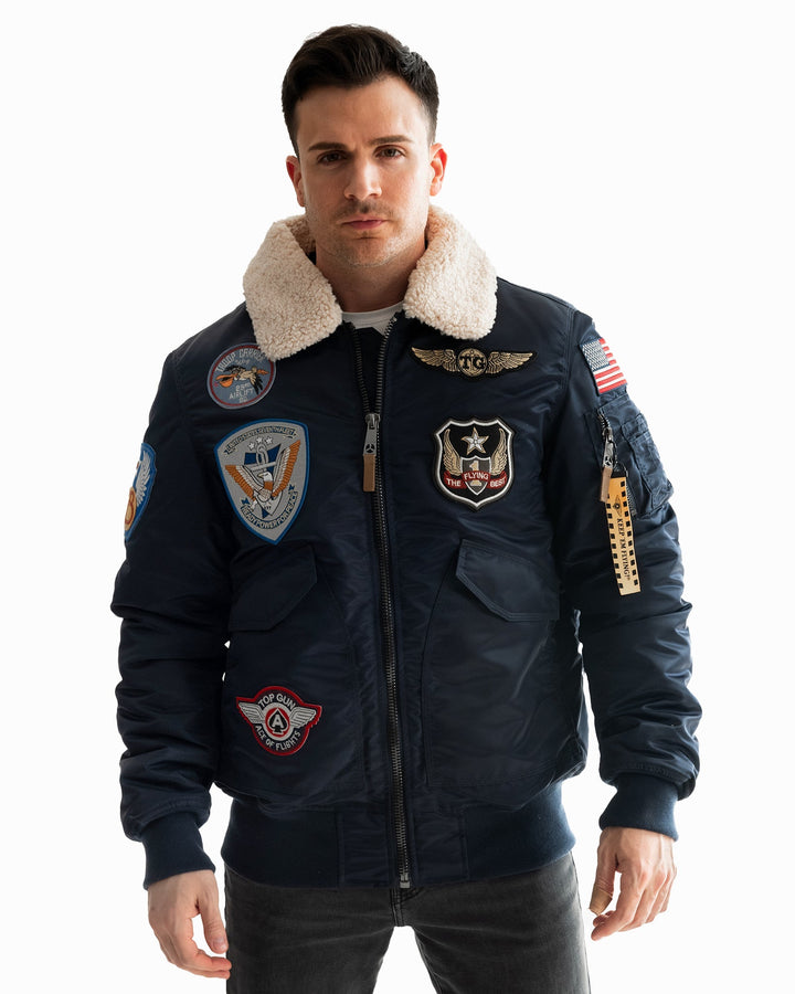TOP GUN CORONADO NYLON JACKET - Rare Leather
