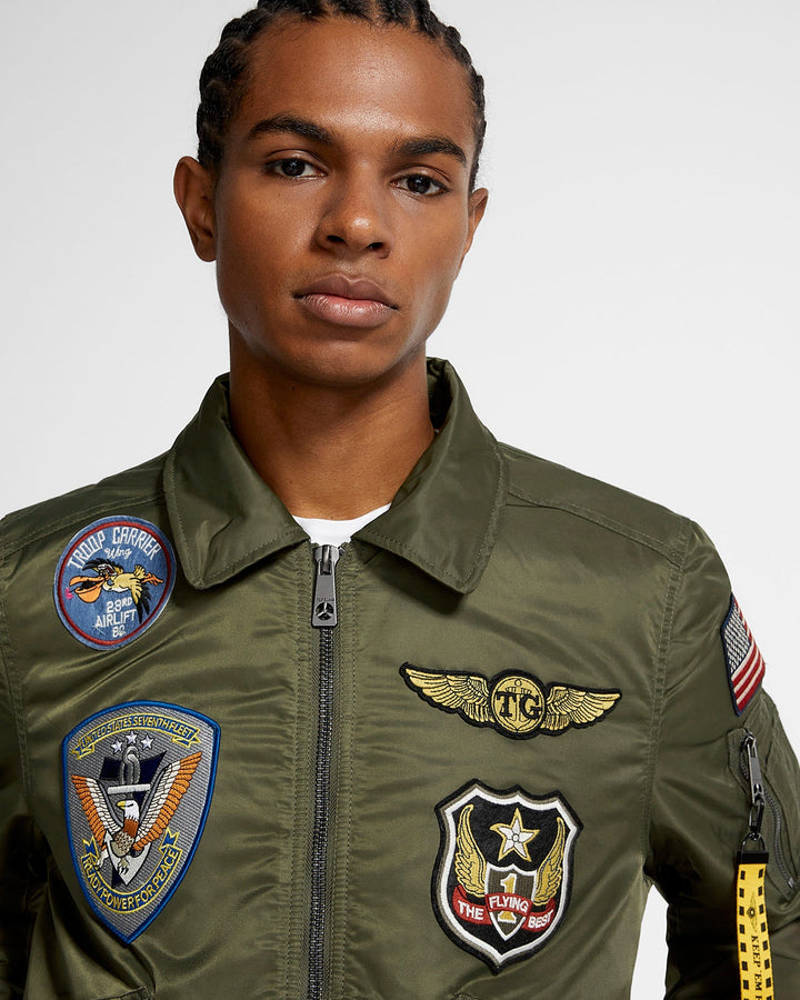 TOP GUN CORONADO NYLON JACKET - Rare Leather