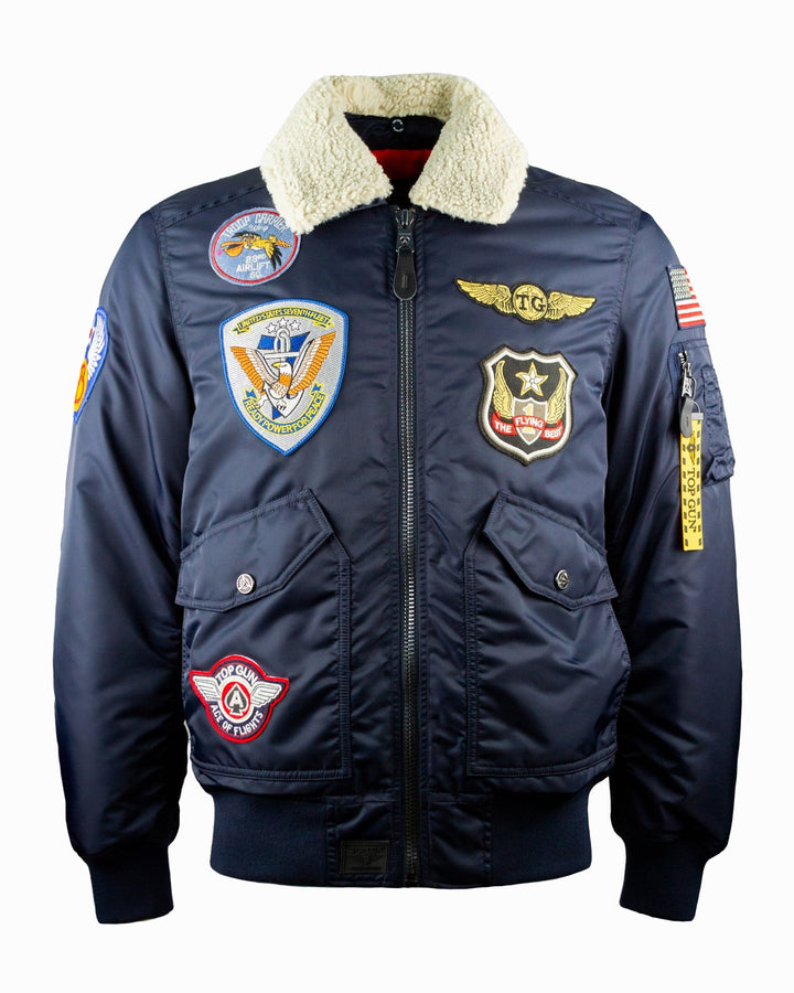 TOP GUN CORONADO NYLON JACKET - Rare Leather