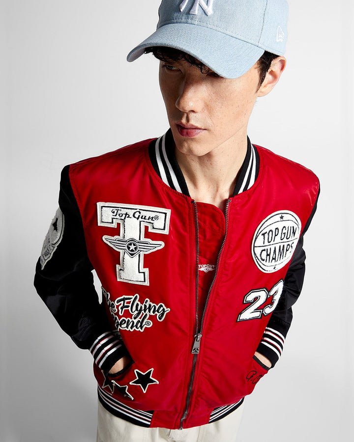 TOP GUN® "FLYING LEGEND" LIGHTWEIGHT JACKET - Rare Leather