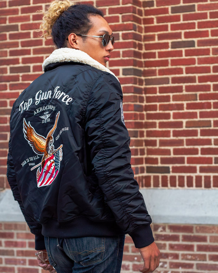 TOP GUN FORCE CW45 JACKET - Rare Leather
