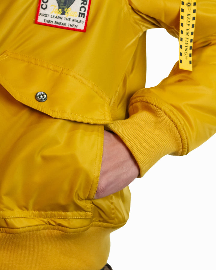TOP GUN FORCE CW45 JACKET - Rare Leather