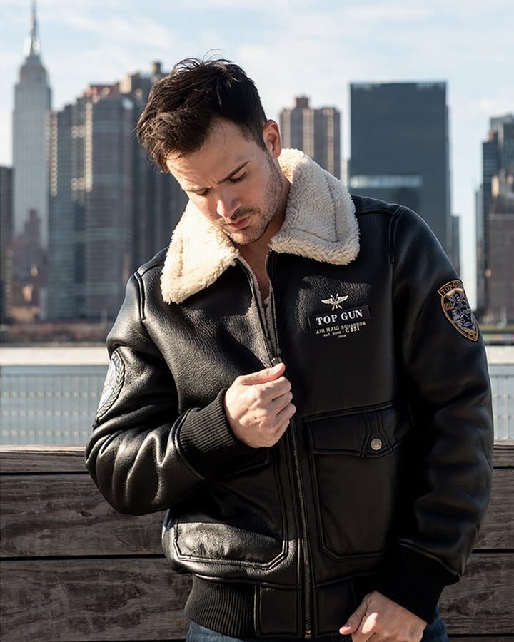TOP GUN "INSIGNIA" JACKET - Rare Leather