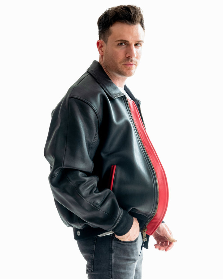 TOP GUN MEN'S LUCKY LEATHER JACKET - Rare Leather