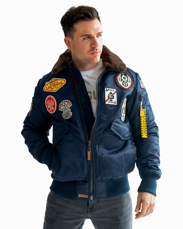 TOP GUN MEN'S "VEGAS" CW45 JACKET - Rare Leather