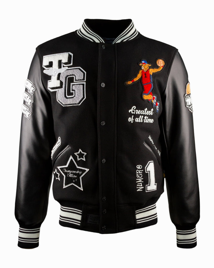 TOP GUN "THE NEW GOAT" VARSITY JACKET - Rare Leather