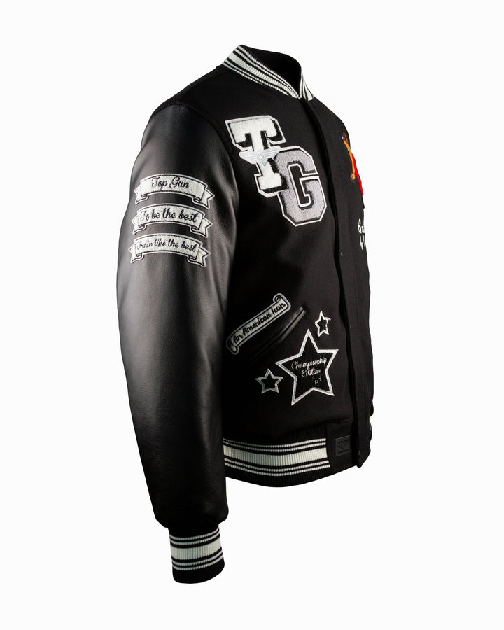 TOP GUN "THE NEW GOAT" VARSITY JACKET - Rare Leather