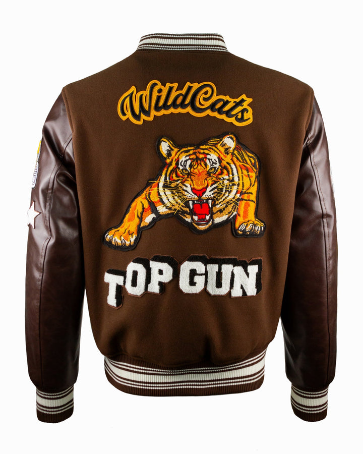 TOP GUN WILDCATS VARSITY JACKET - Rare Leather