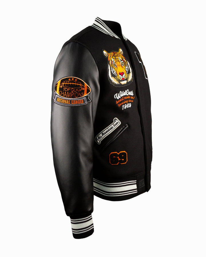 TOP GUN WILDCATS VARSITY JACKET - Rare Leather