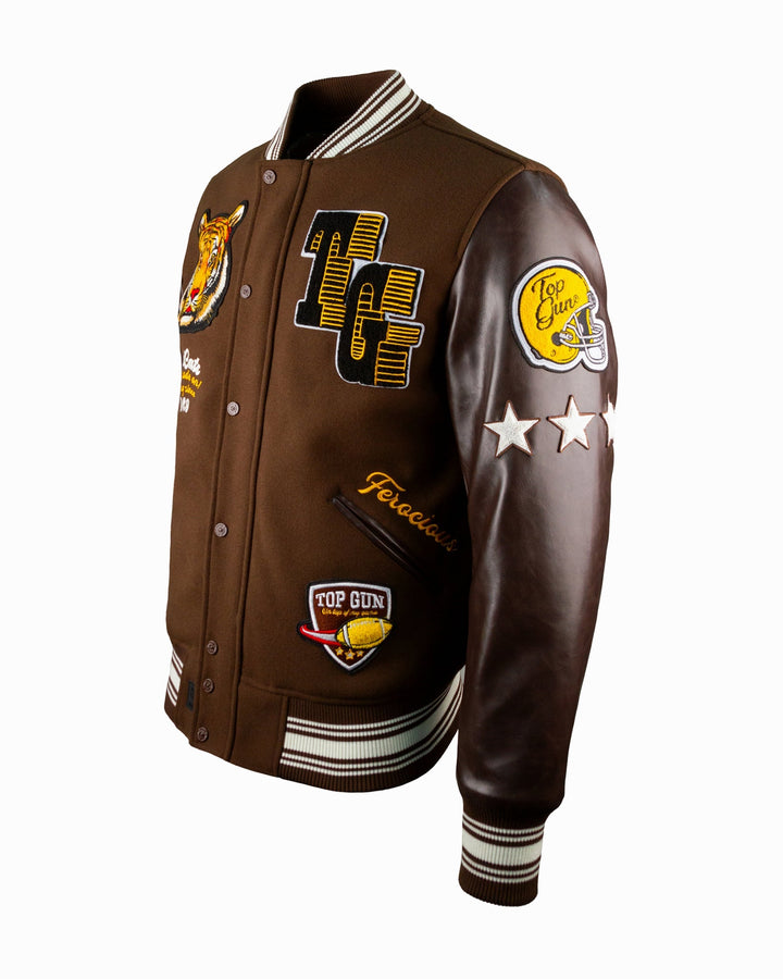 TOP GUN WILDCATS VARSITY JACKET - Rare Leather