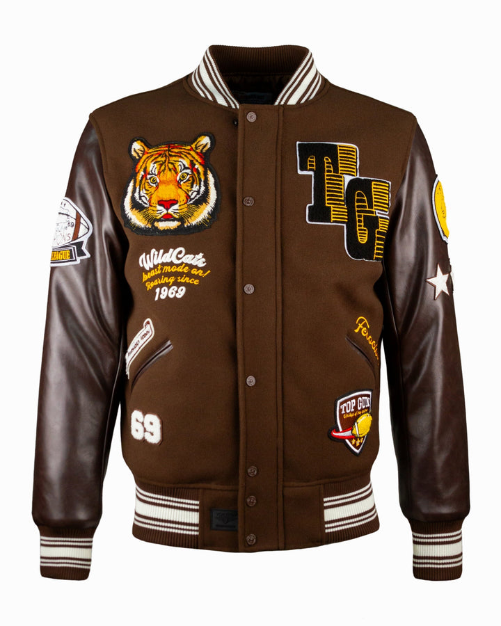 TOP GUN WILDCATS VARSITY JACKET - Rare Leather