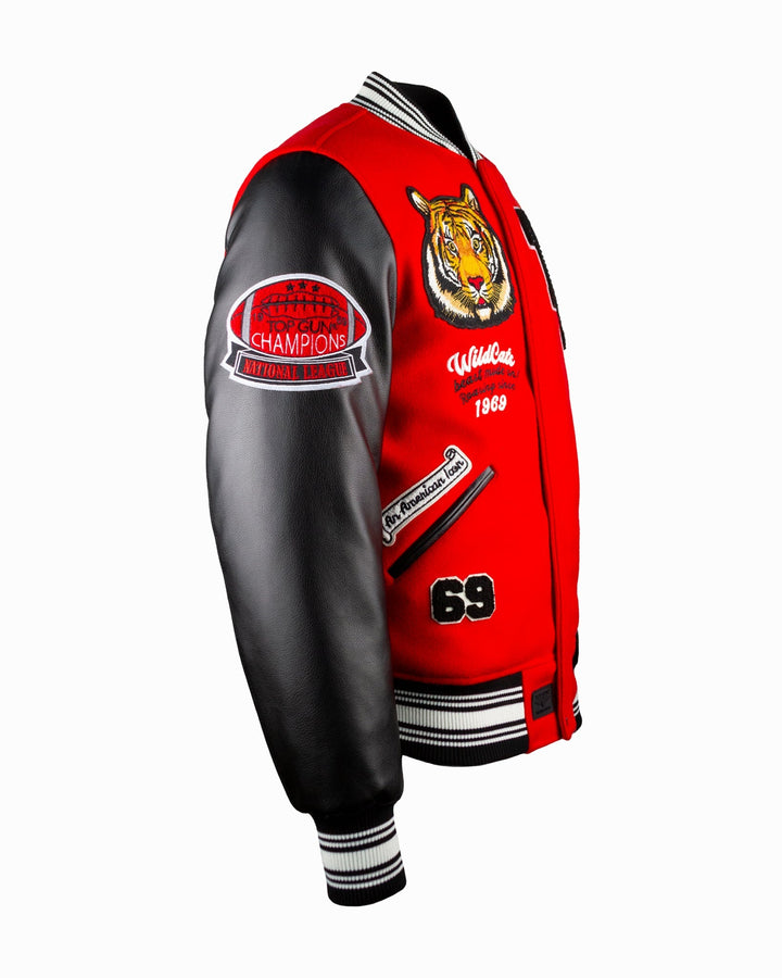 TOP GUN WILDCATS VARSITY JACKET - Rare Leather