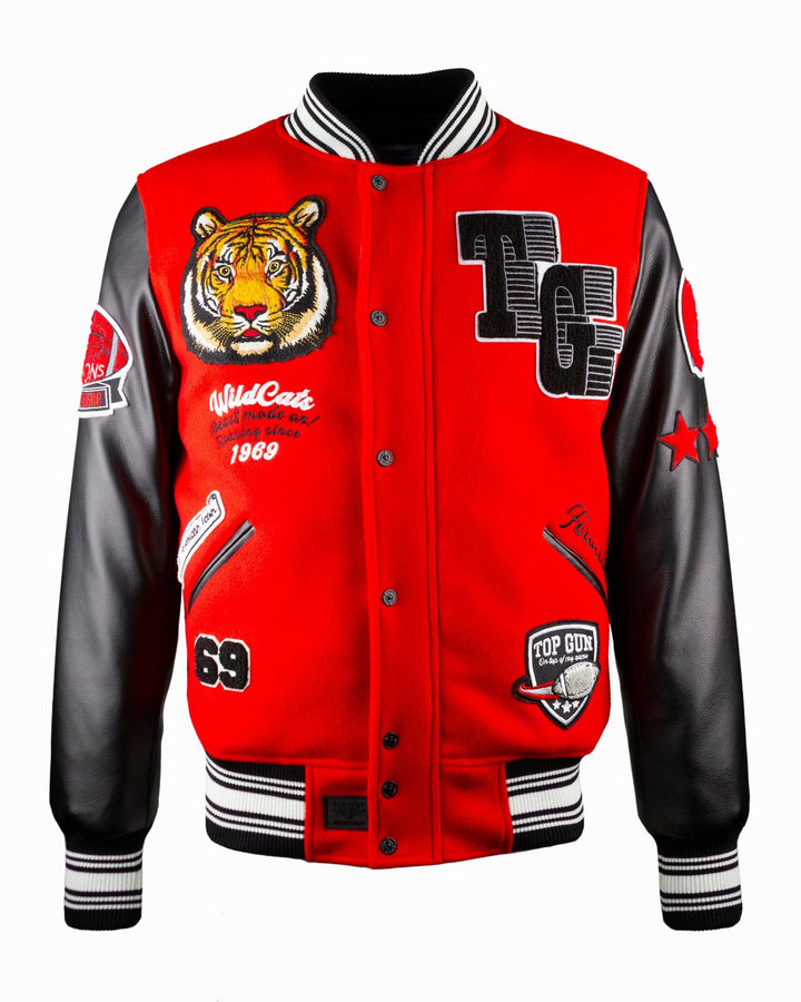 TOP GUN WILDCATS VARSITY JACKET - Rare Leather