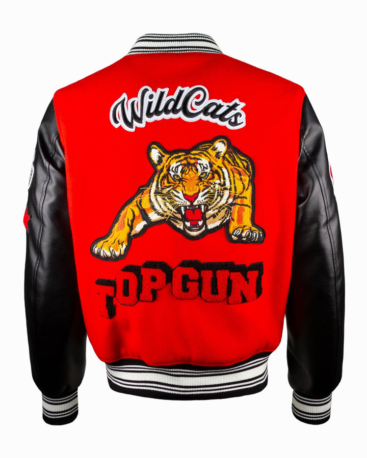 TOP GUN WILDCATS VARSITY JACKET - Rare Leather