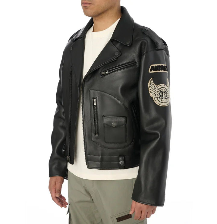 USA Tour Motorcycle Jacket - Rare Leather
