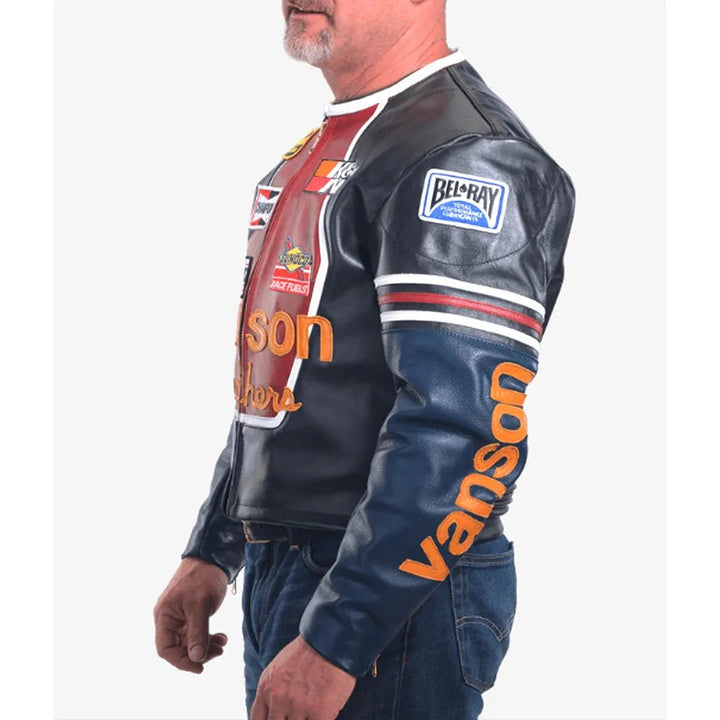 Vanson Star Leather Jacket - Rare Leather