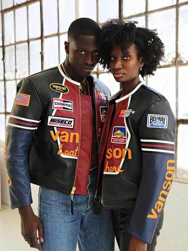 Vanson Star Leather Jacket - Rare Leather