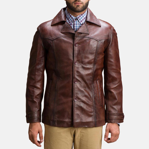 Vincent Alley Brown Leather Jacket - Rare Leather