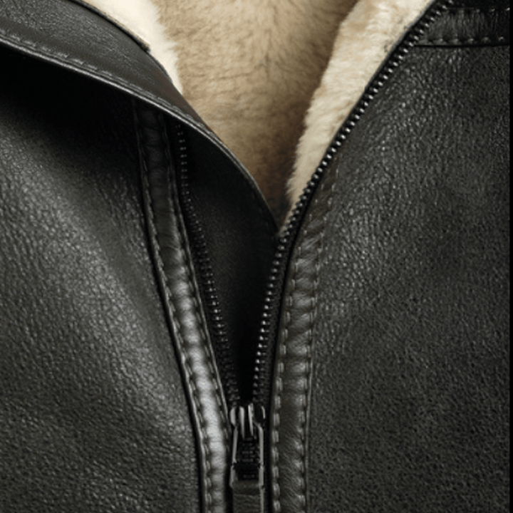 Women B3 Flying RAF Aviator Real Fur Leather Bomber Jacket - Rare Leather