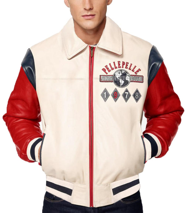 World Famous Soda Club Plush Leather Jacket - Rare Leather Order Now !!