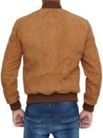 Adamsville Light Brown Bomber Jacket Rare-Leather