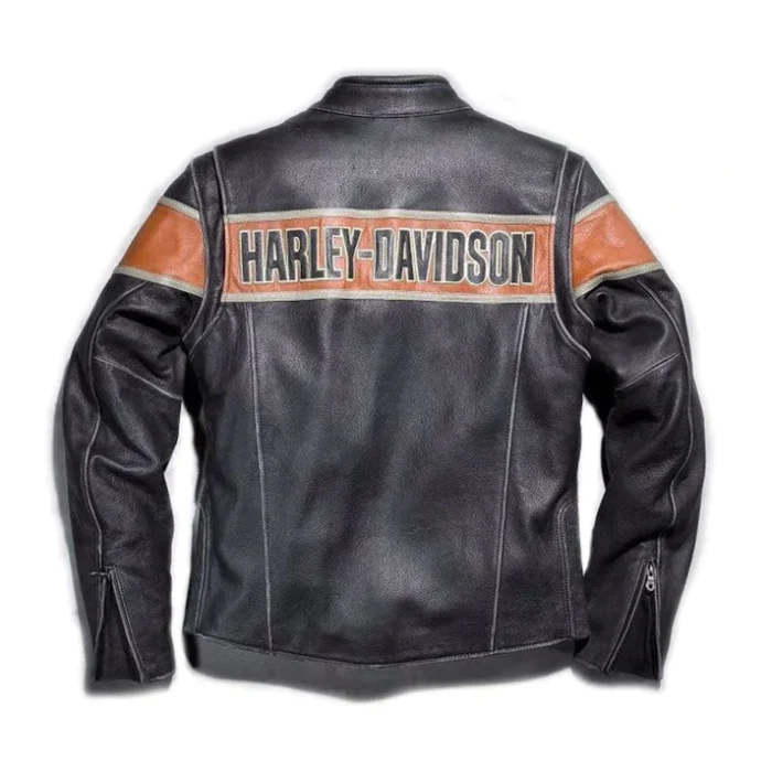 Harley Davidson Victory Lane II Leather Jacket RARE-LEATHER