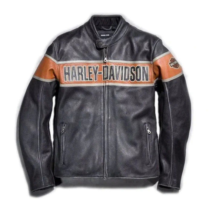 Harley Davidson Victory Lane II Leather Jacket RARE-LEATHER